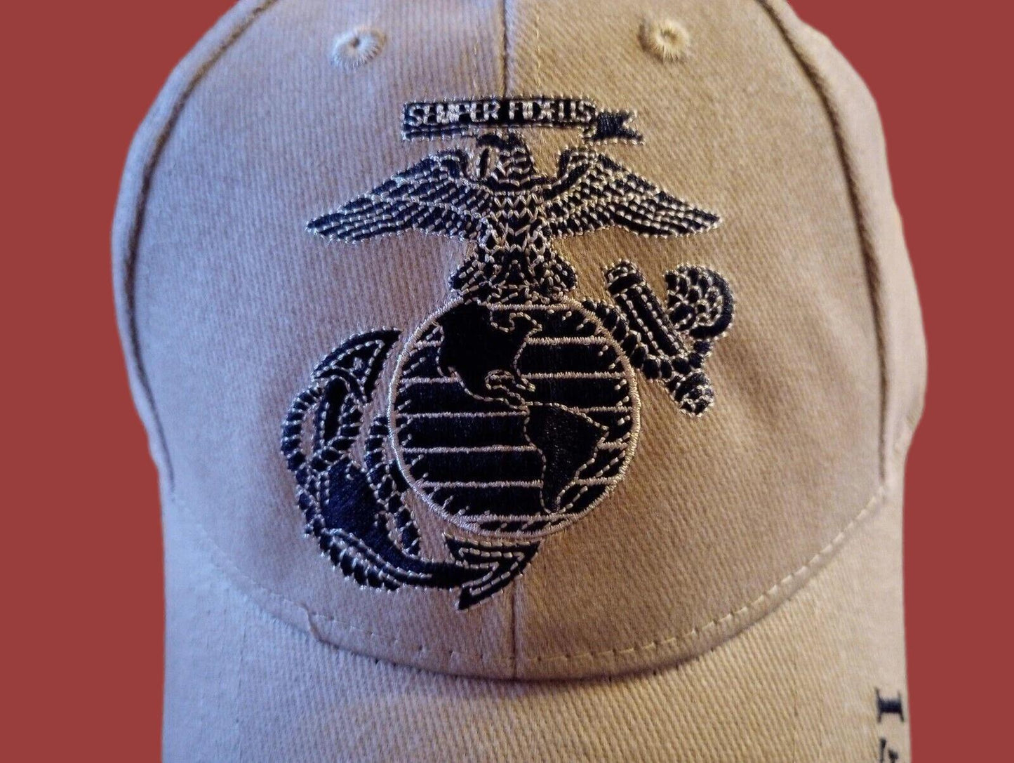 U.S Military Marine Corps EGA Hat Semper Fi Embroidered USMC Licensed Ball Cap