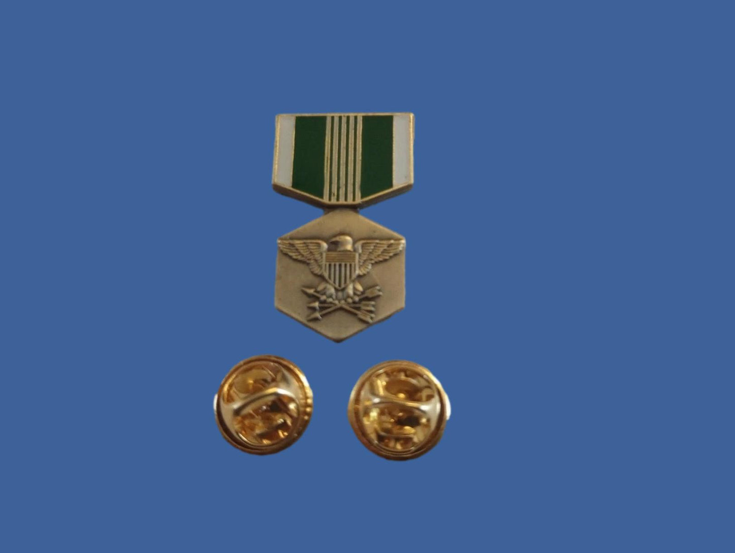 U.S MILITARY ARMY COMMENDATION MEDAL HAT LAPEL PIN MINIATURE SIZE 1 1/8" NEW