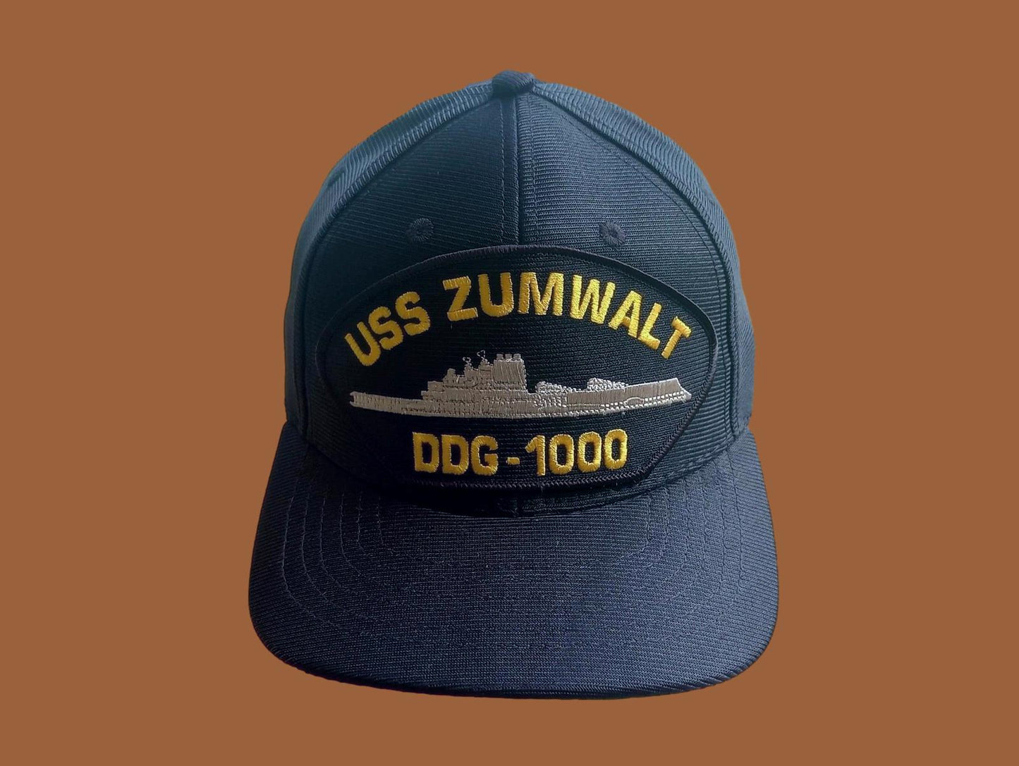 USS ZUMWALT DDG-1000 NAVY SHIP HAT U.S MILITARY OFFICIAL BALL CAP U.S.A MADE