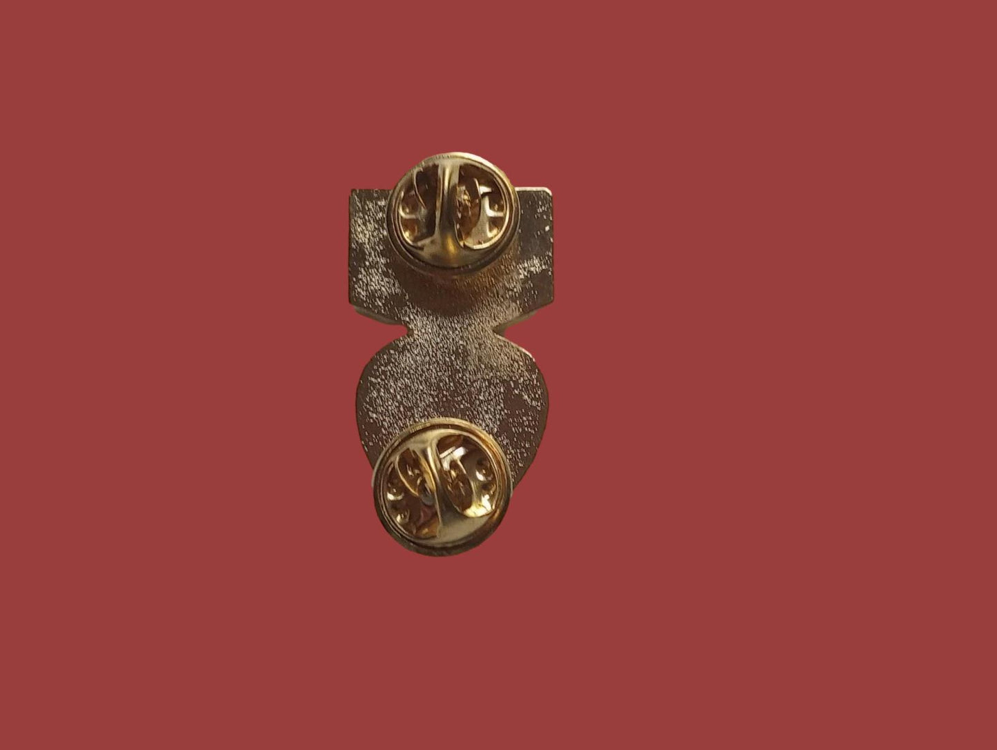 U.S MILITARY PURPLE HEART NOVELTY MEDAL HAT LAPEL PIN MINIATURE SIZE 1 1/8"