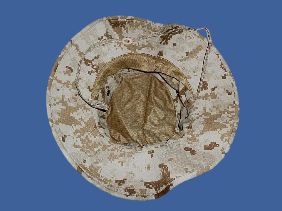 MARINE CORPS BOONIE HAT USMC DIGITAL DESERT MARPAT CAMOUFLAGE USA MADE  M-L-XL