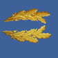 U.S MILITARY EMBROIDERED ARMY OFFICERS SCRAMBLED EGGS FRETTING IRON ON PATCHES