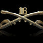 16th CAVALRY SWORDS SABERS MILITARY HAT PIN 16th CAVALRY REGIMENT BADGE U.S ARMY