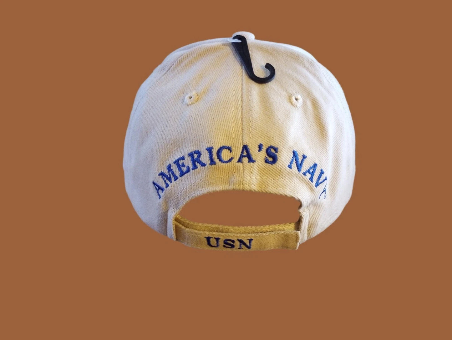 NEW U.S MILITARY NAVY EMBROIDERED KHAKI HAT BASEBALL CAP OFFICIAL LICENSED HATS