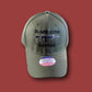 BLACK GUNS MATTER 6 PANEL CAP EMBROIDERED HAT 2nd AMENDMENT OD GREEN
