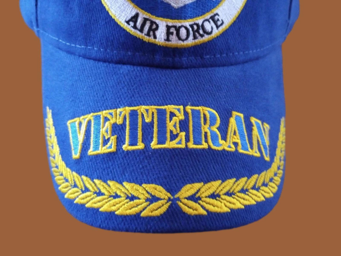 U.S Military Air Force Veteran Embroidered Baseball Hat Air Force Licensed Cap