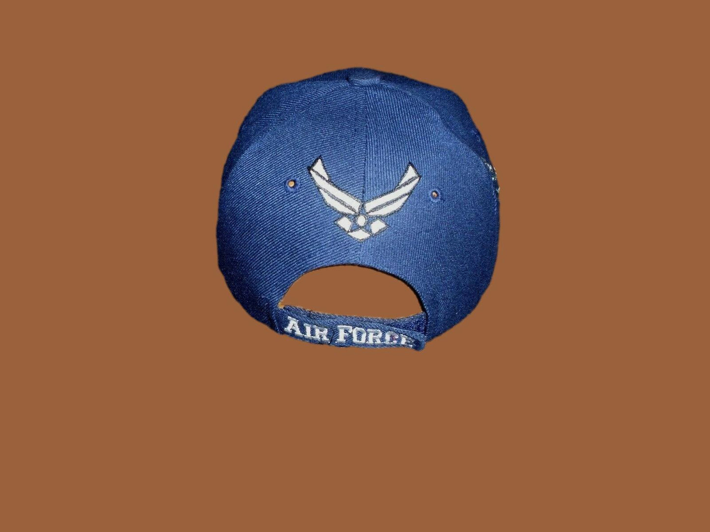U.S AIR FORCE HAT 3D A/F INSIGNIA ON FRONT AIR FORCE EMBROIDERED ON BILL & BACK