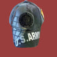 U.S MILITARY ARMY GRENADE HAT BALL CAP EMBROIDERED GRENADE ON FRONT U.S FLAG
