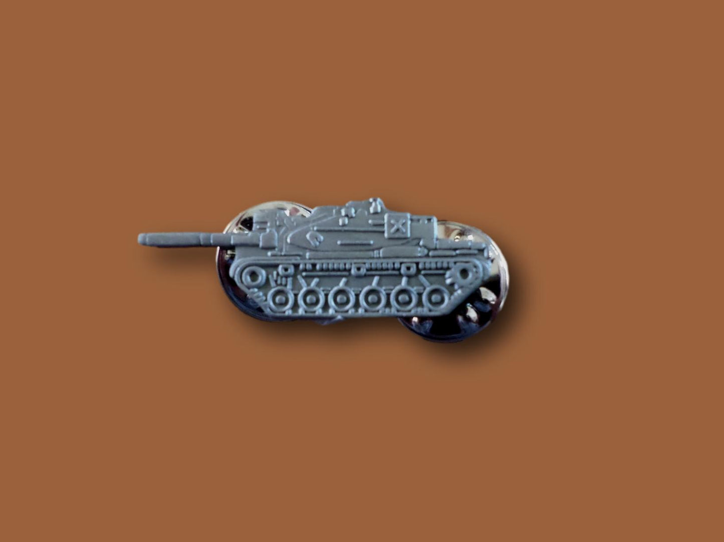 U.S MILITARY M60-A-1 PATTON TANK HAT MINIATURE PIN BADGE U.S ARMY MARINE CORPS