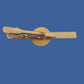 U.S MILITARY ARMY RETIRED TIE BAR OR TIE TAC CLIP ON TYPE U.S.A MADE U.S ARMY