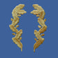 U.S MILITARY EMBROIDERED NAVY SCRAMBLED EGGS IRON ON FOR CDR. CAPT. COLONEL