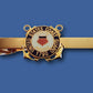 U.S COAST GUARD TIE BAR TIE TAC  CLIP ON STYLE  U.S.A MADE SEMPER PARATUS