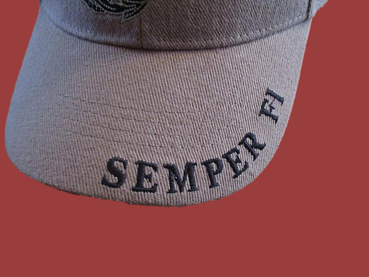 U.S Military Marine Corps EGA Hat Semper Fi Embroidered USMC Licensed Ball Cap