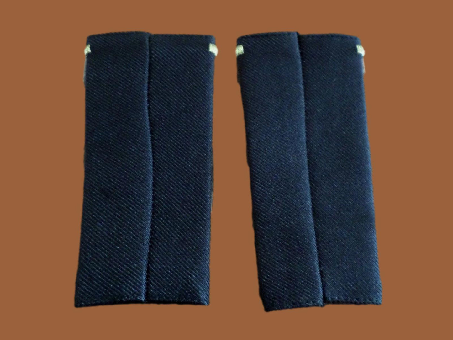 U.S MILITARY ARMY EPAULETS 1st LIEUTENANT SHOULDER RANK BLACK USA MADE