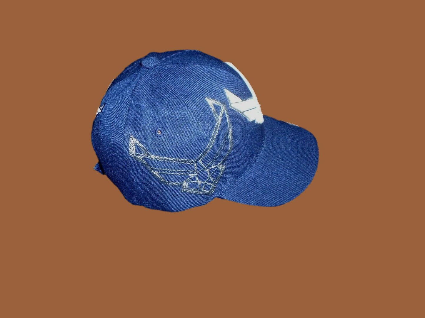 U.S AIR FORCE HAT 3D A/F INSIGNIA ON FRONT AIR FORCE EMBROIDERED ON BILL & BACK