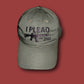 I Plead The 2nd Amendment Hat Embroidered Polo green Baseball Cap Relaxed Fit