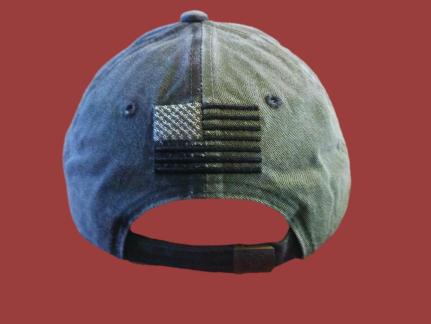 U.S MILITARY ARMY GRENADE HAT BALL CAP EMBROIDERED GRENADE ON FRONT U.S FLAG