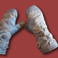 GERMAN MILITARY LINED MITTENS ARMY COLD WEATHER LEATHER PALMS SURPLUS