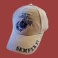 U.S Military Marine Corps EGA Hat Semper Fi Embroidered USMC Licensed Ball Cap