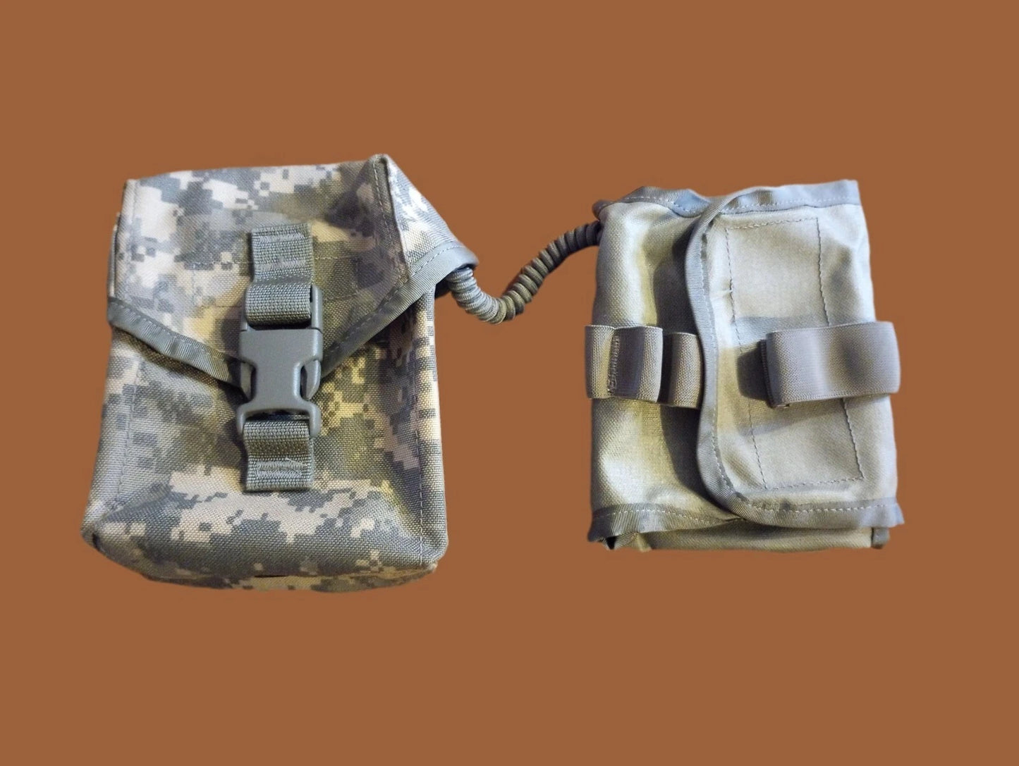 US MILITARY MOLLE INDIVIDUAL IMPROVED FIRST AID KIT MEDIC POUCH WITH INSERT ACU