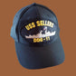 USS SELLERS DDG-11 U.S NAVY SHIP HAT U.S MILITARY OFFICIAL BALL CAP U.S.A MADE
