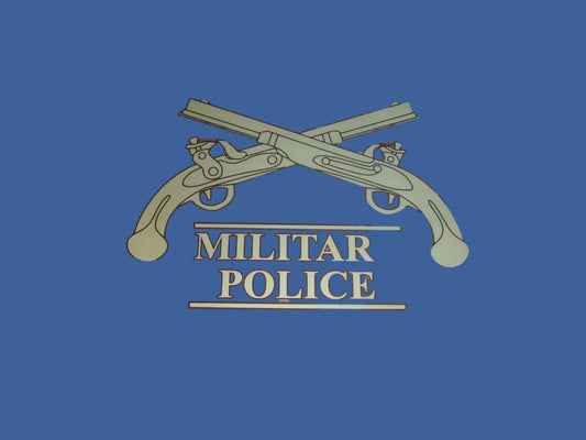 U.S ARMY MILITARY POLICE WINDOW DECAL BUMPER STICKER OFFICIAL ARMY PRODUCT