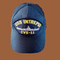 USS INTREPID CVS-11 NAVY SHIP HAT U.S MILITARY OFFICIAL BALL CAP U.S.A MADE