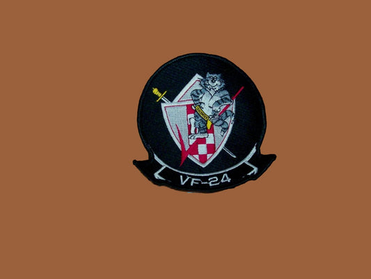 U.S. MILITARY NAVY VF-24 FIGHTER SQUADRON PATCH