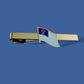 CHRISTIAN FLAG TIE BAR TIE TAC RELIGIOUS INSPIRATIONAL U.S.A MADE
