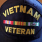U.S MILITARY VIETNAM VETERAN HAT U.S MILITARY OFFICIAL BALL CAP U.S.A MADE