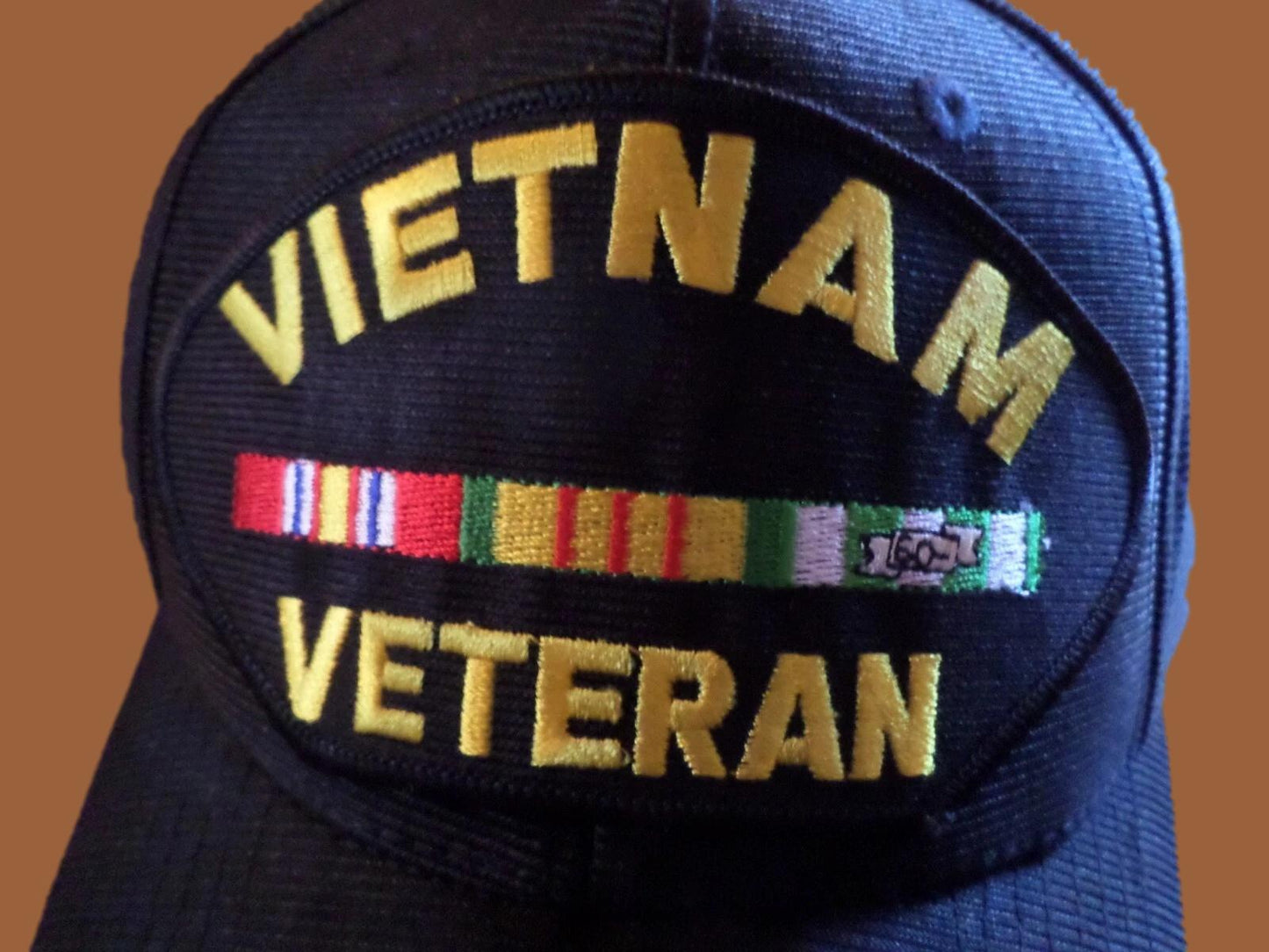 U.S MILITARY VIETNAM VETERAN HAT U.S MILITARY OFFICIAL BALL CAP U.S.A MADE