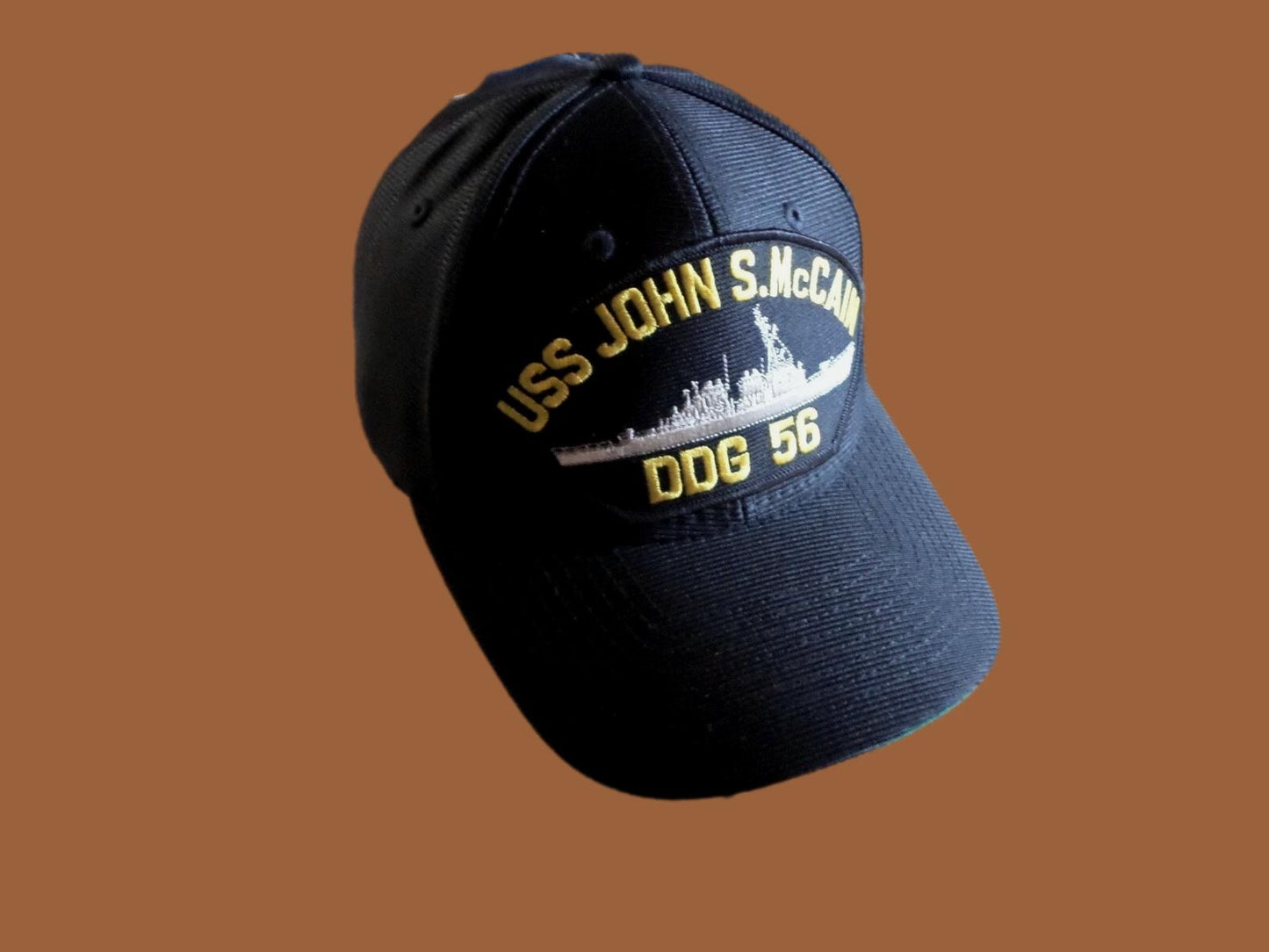 U.S NAVY USS JOHN S McCAIN DDG 56 NAVY SHIP HAT U.S MILITARY OFFICIAL CAP USA