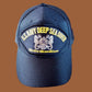 U.S NAVY DEEP SEA DIVER HAT WE DIVE THE WORLD OVER OFFICIAL BALL CAP U.S.A. MADE