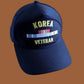 U.S MILITARY KOREA VETERAN HAT U.S MILITARY OFFICIAL BALL CAP U.S.A MADE