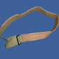 VINTAGE LEATHER SWEATBAND M1 HELMET LINER ADJUSTABLE KHAKI COTTON WEB