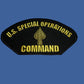 U.S SPECIAL OPERATIONS COMMAND HAT PATCH U.S.A MADE ARMY NAVY USMC AIR FORCE
