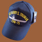 USS HARRY S TRUMAN CVN-75 NAVY SHIP HAT U.S MILITARY OFFICIAL BALL CAP USA MADE