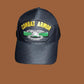 U.S ARMY COMBAT ARMORED BADGE HAT U.S MILITARY OFFICIAL BALL CAP U.S.A MADE