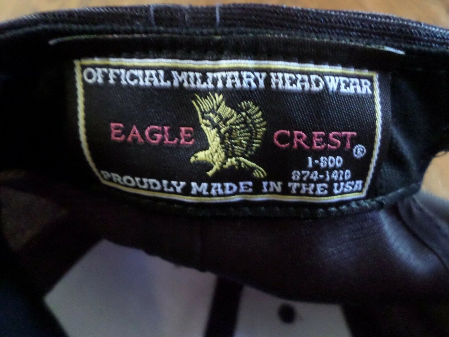 USS CORAL SEA CVA - 43 NAVY SHIP HAT U.S MILITARY OFFICIAL BALL CAP U.S.A MADE