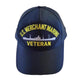 U.S MERCHANT MARINE VETERAN U.S NAVY SHIP HAT OFFICIAL U.S MILITARY BALL CAP US
