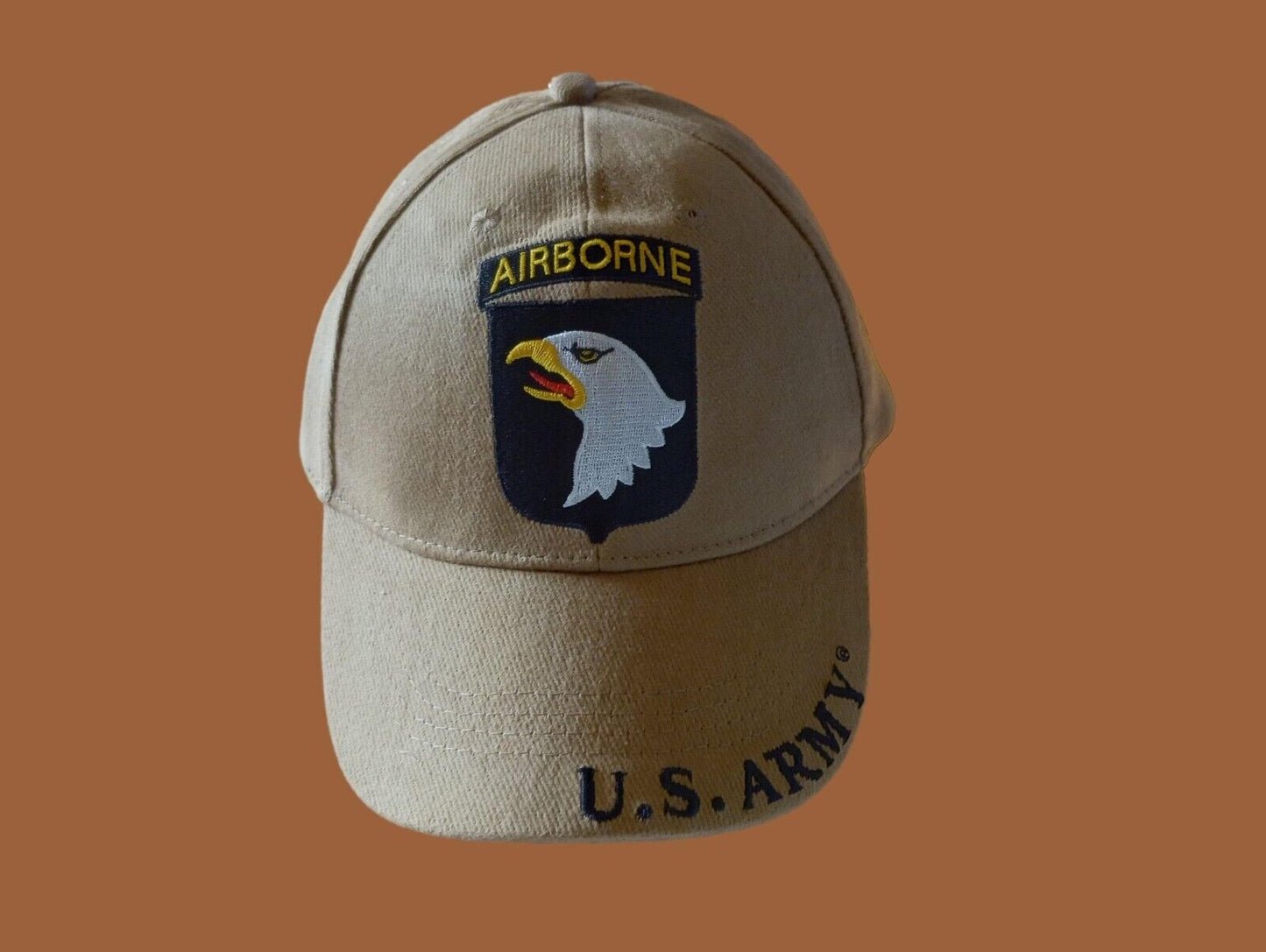 NEW U.S MILITARY ARMY 101st AIRBORNE EMBROIDERED HAT CAP OFFICIAL LICENSED HATS