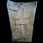 OD GREEN BDU CARGO SHORTS MILITARY STYLE 6 POCKET ZIPPER FLY LONG INSEAM