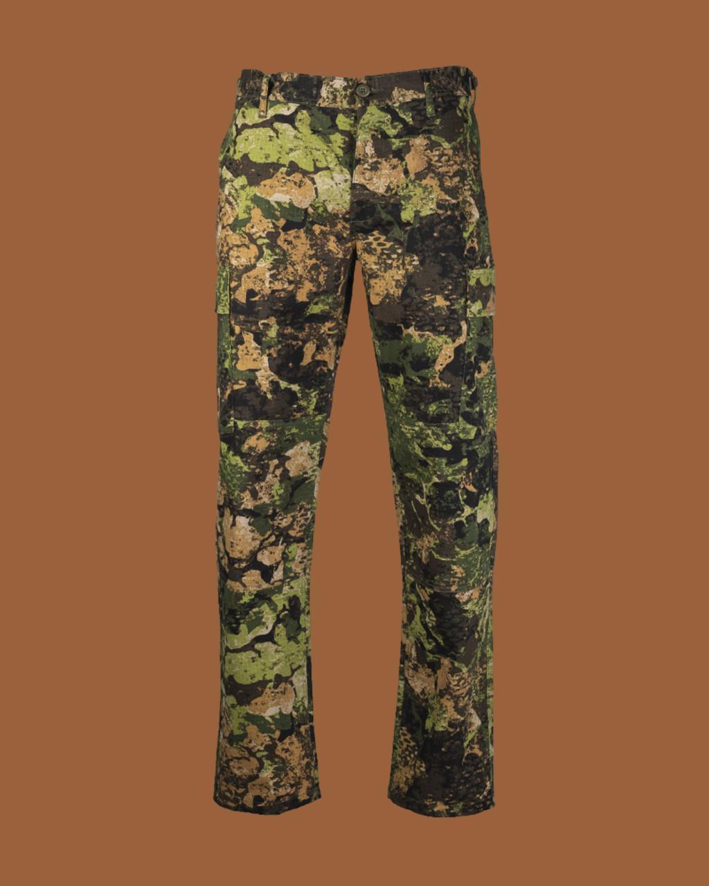 Phantomleaf PHANTOMLEAF BDU FIELD PANTS WASP 1 Z3A CARGO POCKET TROUSERS CAMOUFLAG ...