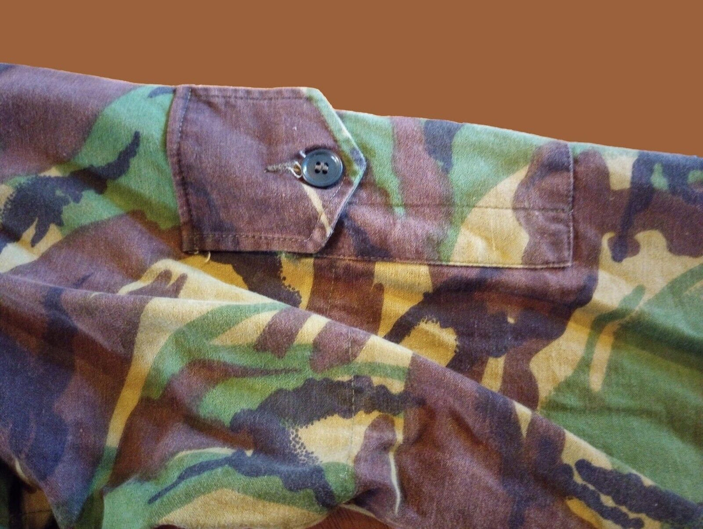 British Army issue DPM Combat Jacket Smock Jungle Tropical Camouflage Vintage