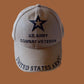 NEW U.S MILITARY ARMY COMBAT VETERAN EMBROIDERED HAT CAP OFFICIAL LICENSED HATS