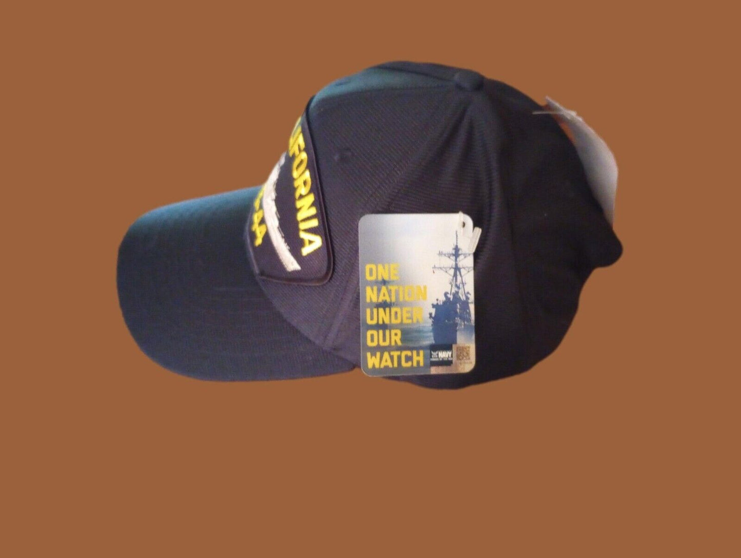 USS CALIFORNIA BB-44 U.S NAVY BATTLESHIP HAT U.S MILITARY OFFICIAL BALL CAP US