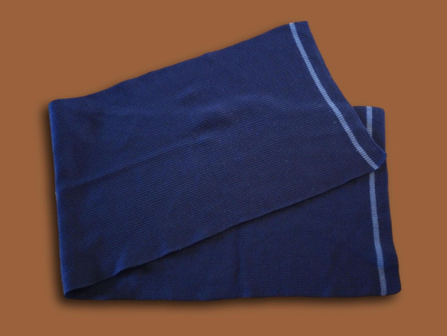 GENUINE MILITARY ARMY BLUE WOOL SCARF GENUINE BUNDESWEHR SCARVES