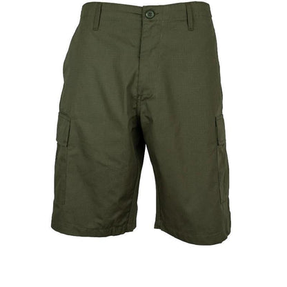 OD GREEN BDU CARGO SHORTS MILITARY STYLE 6 POCKET ZIPPER FLY LONG INSEAM