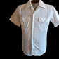 MILITARY ISSUE NAVY MEN'S WHITE DRESS SHIRT SHORT SLEEVE SMALL SIZE 15 1/2 NOS