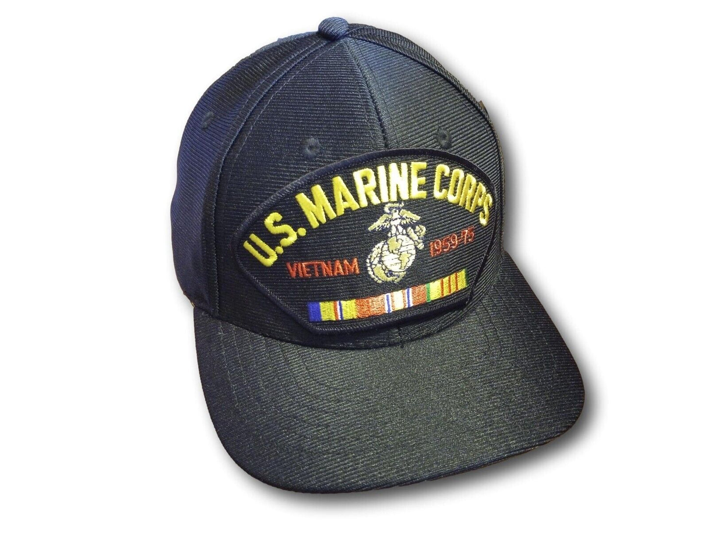 U.S MARINE CORPS VIETNAM VETERAN HAT OFFICIAL MILITARY BALL CAP U.S.A MADE